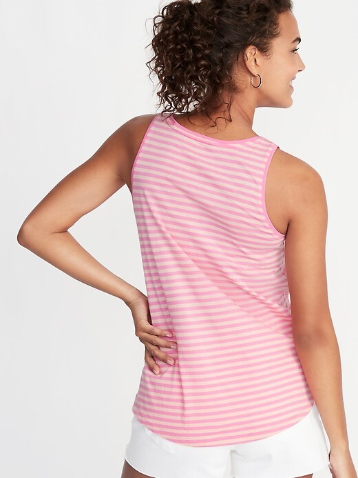 Image number 2 showing, EveryWear Striped Jersey Tank for Women