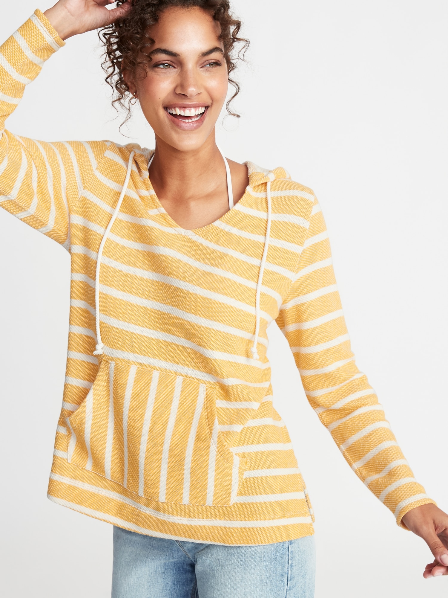 Old navy shop striped hoodie