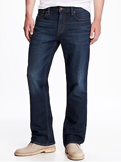 navy bootcut pants