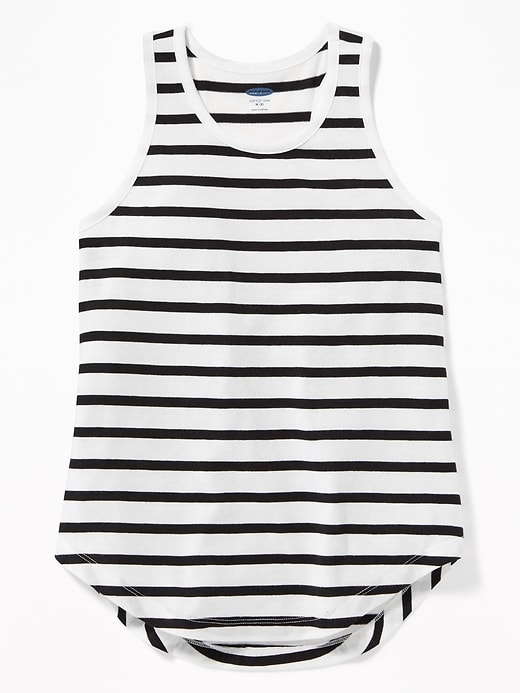 View large product image 1 of 1. Striped Softest Tank for Girls