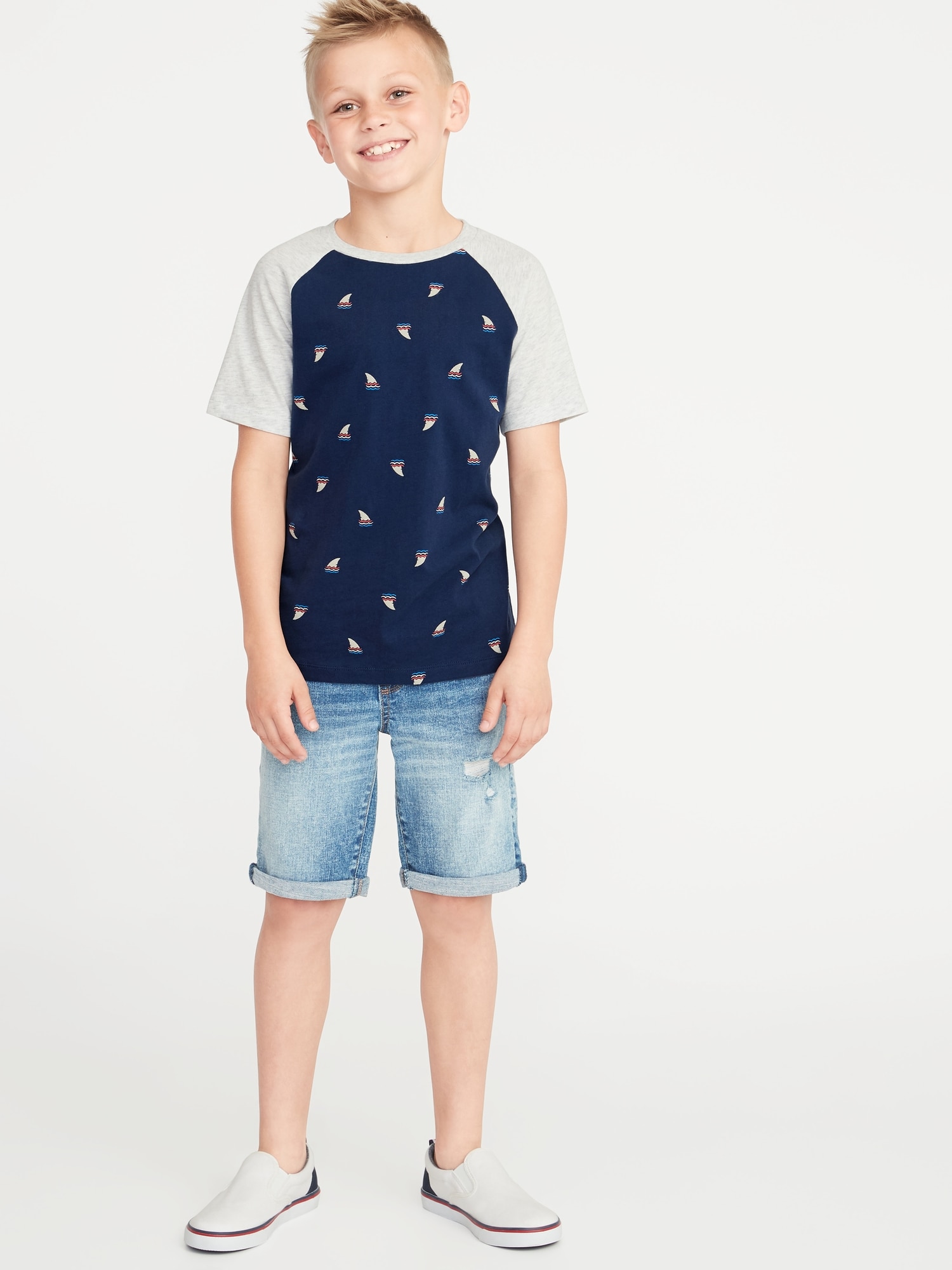 Softest Crew-Neck Tee 3-Pack For Boys | Old Navy