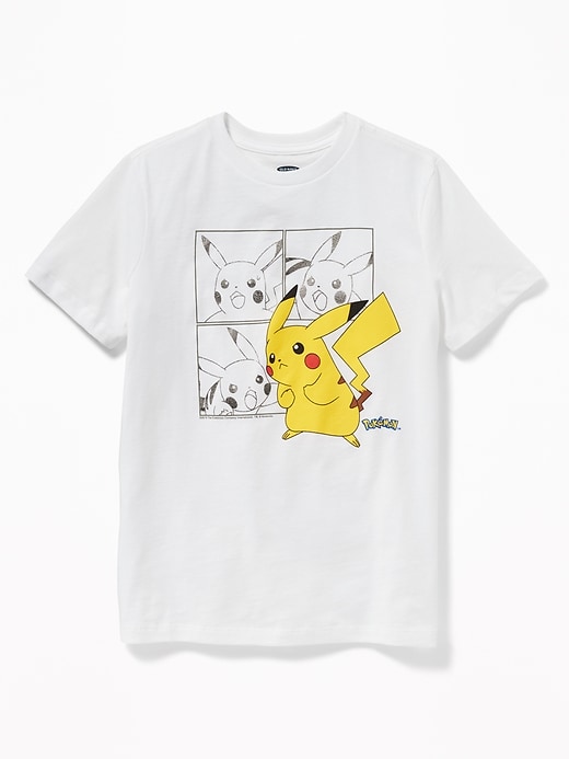 View large product image 1 of 2. Pokémon&#153 Pikachu Graphic Tee for Boys