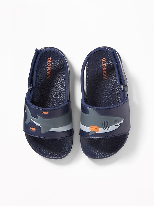 View large product image 1 of 1. Pool Slide Sandals For Toddler Boys