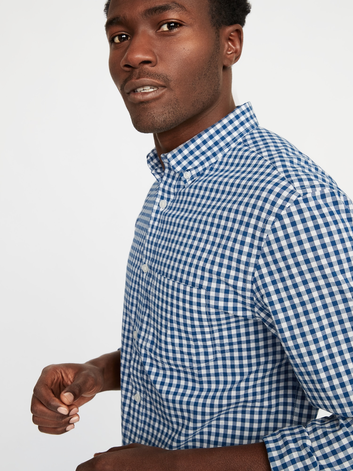 old navy slim fit shirts