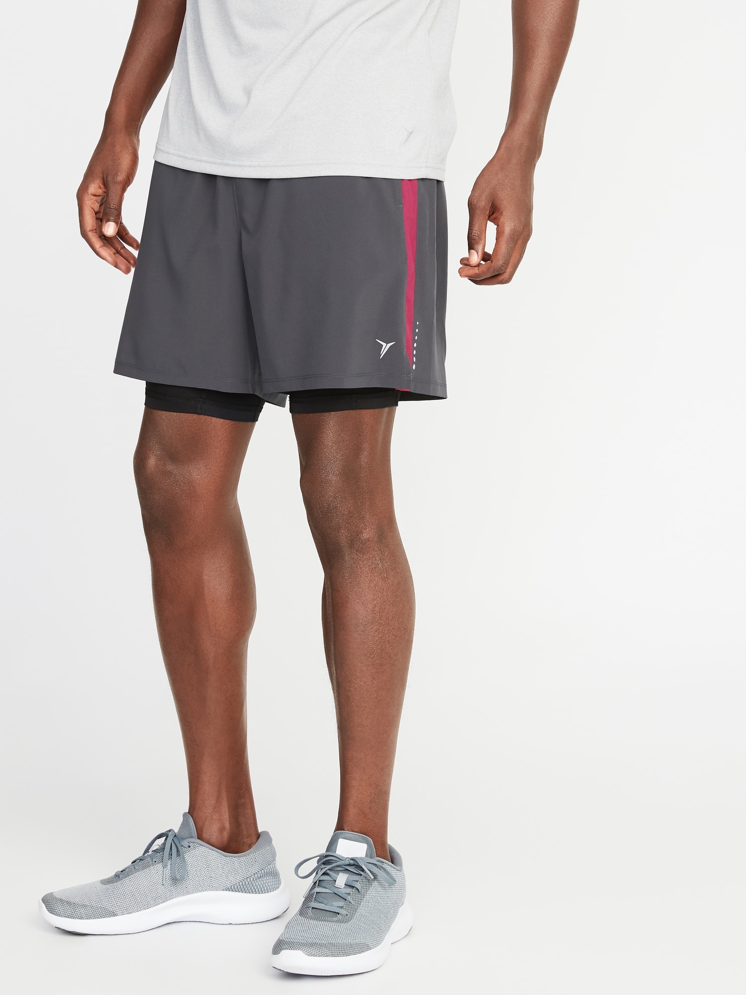 2in1 GoDry 4Way Stretch Run Shorts for Men 7inch inseam Old Navy