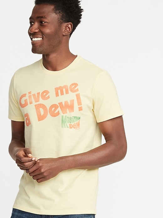 Image number 1 showing, Mountain Dew&#174 "Give Me A Dew!" Graphic Tee