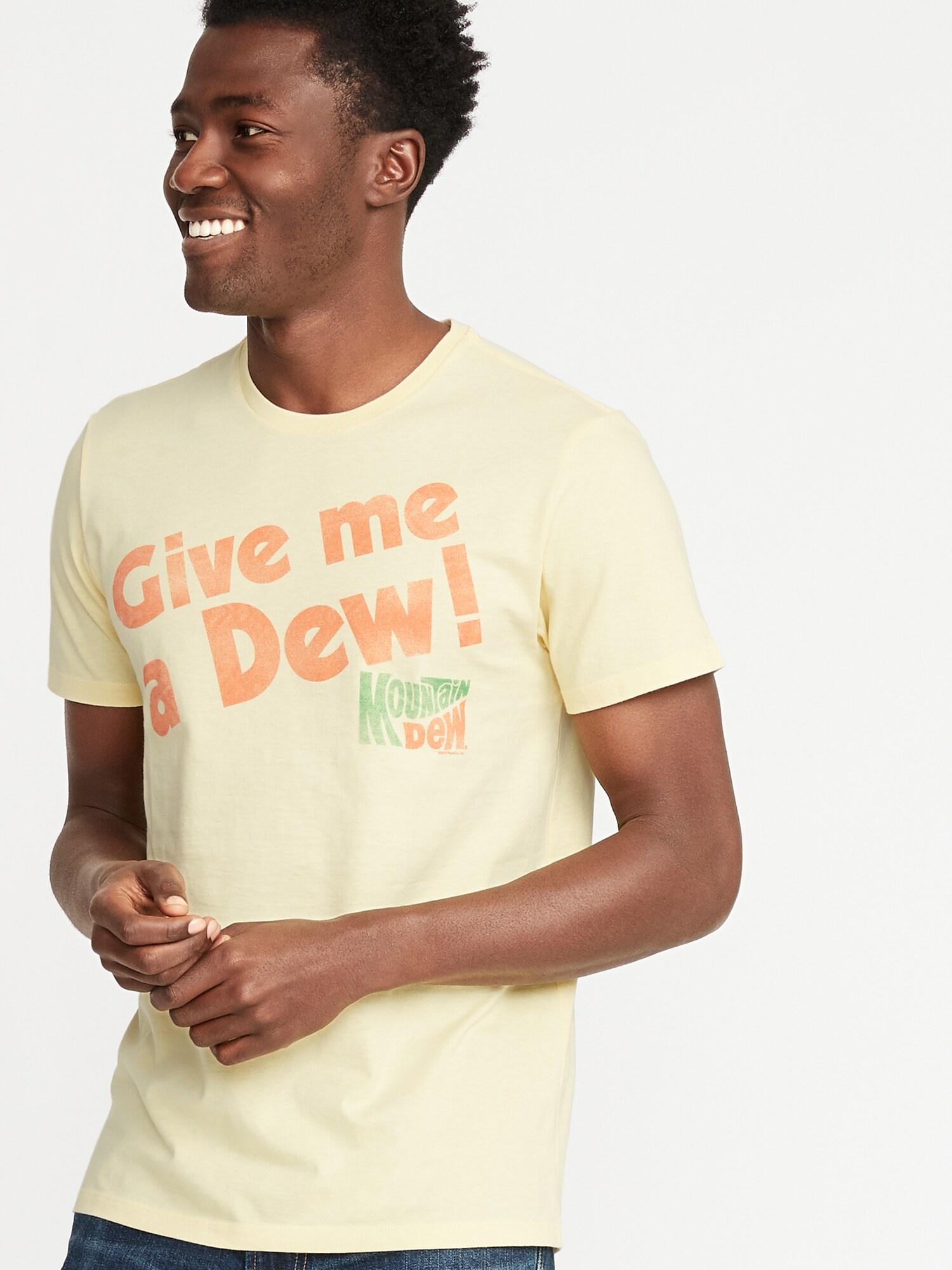 Mountain Dew® "Give Me A Dew!" Graphic Tee Old Navy