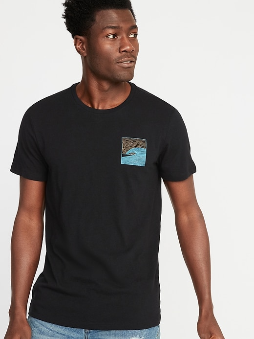 Soft-Washed Graphic Tee for Men | Old Navy