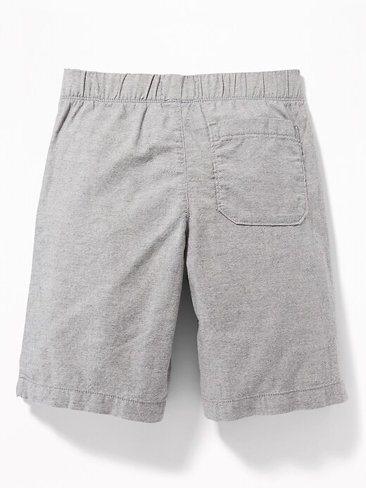 View large product image 2 of 3. Built-In Flex Twill Jogger Shorts For Boys