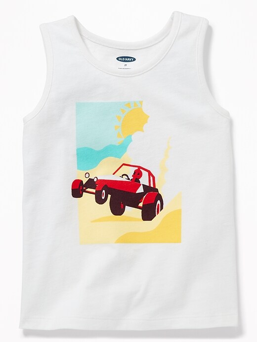 View large product image 1 of 1. Graphic Jersey Tank for Toddler & Baby