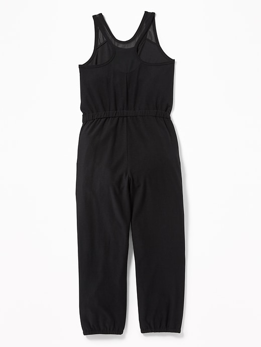 View large product image 2 of 3. Ultra-Soft Breathe ON Built-In Flex Jumpsuit for Girls