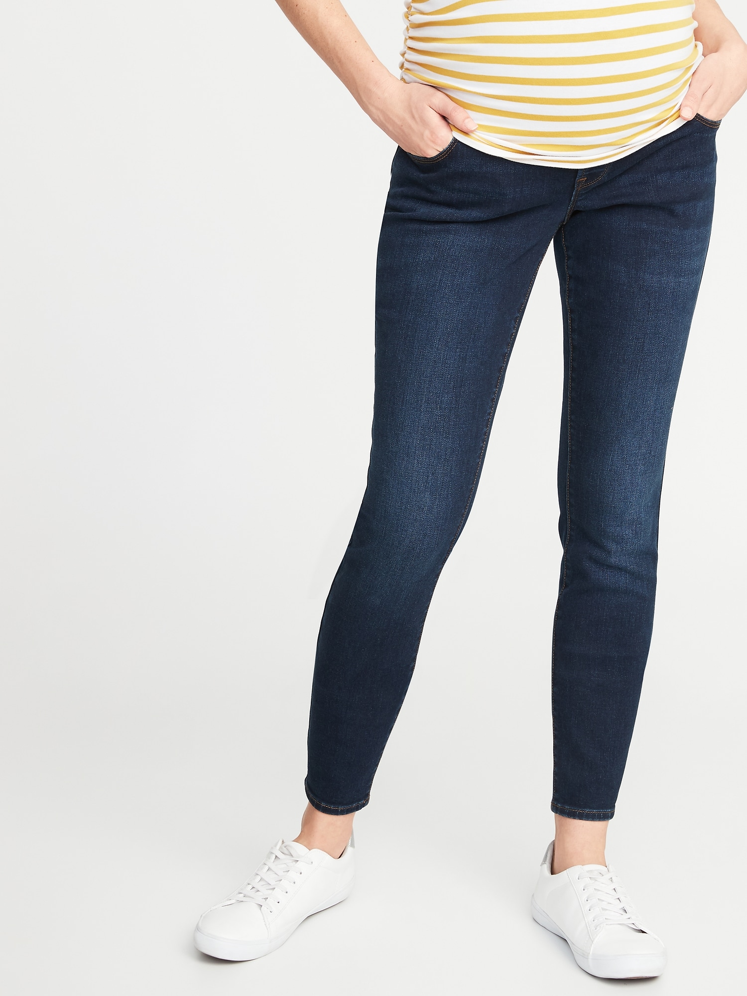 Maternity Full-Panel Skinny Jeans | Old 