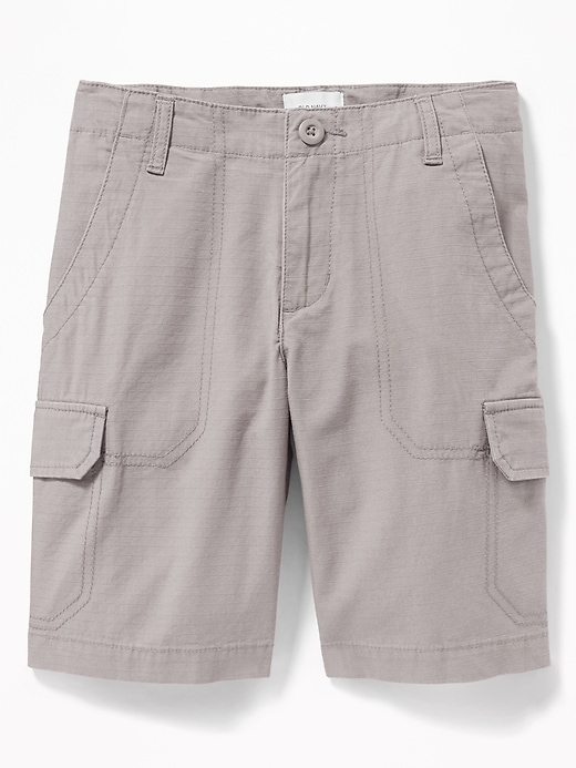 View large product image 1 of 1. Straight Ripstop Cargo Shorts For Boys