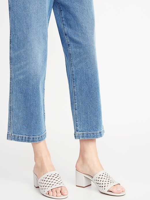 gap block heel mules