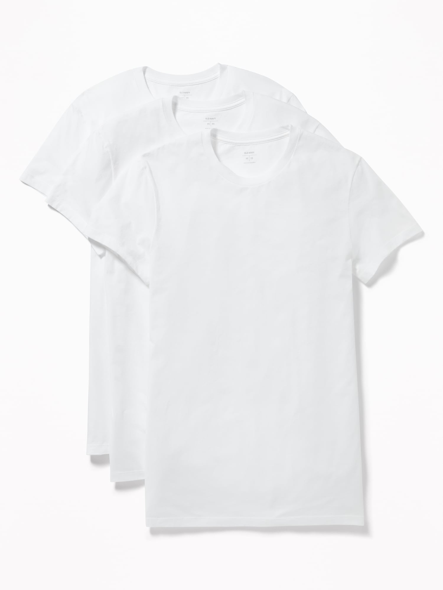 Go-Dry Crew-Neck T-Shirts 3-Pack | Old Navy
