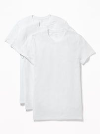 Image number 2 showing, Go-Dry Crew-Neck T-Shirts 3-Pack