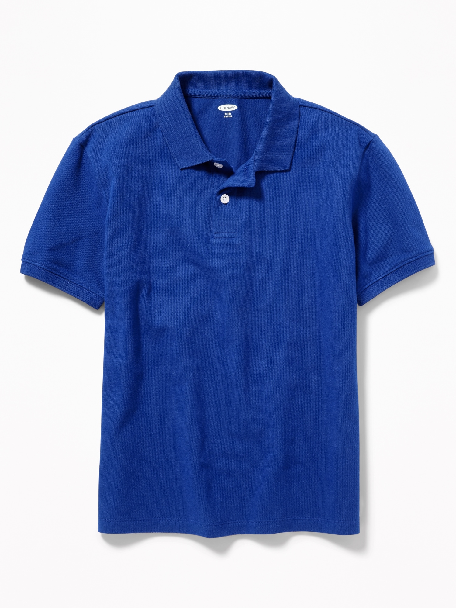 boys blue polo shirt