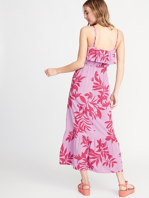 Image number 2 showing, Ruffle-Tiered Waist-Defined Maxi for Women