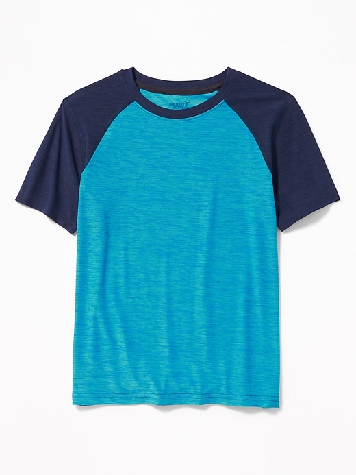 Breathe ON Go-Dry Built-In Flex Color-Blocked Tee for Boys | Old Navy