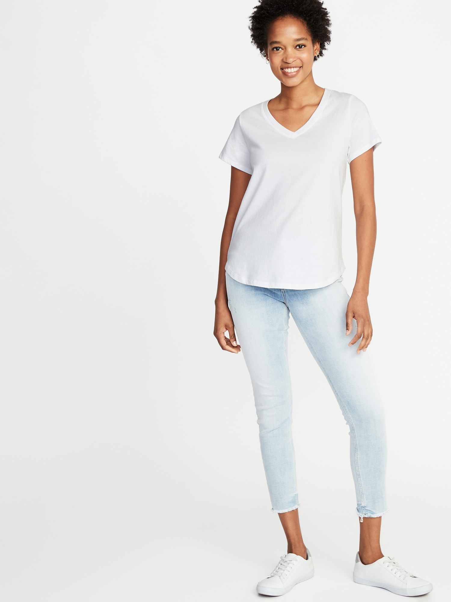 gap womens white t shirt