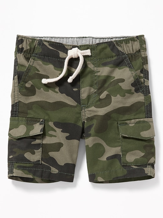 View large product image 1 of 2. Pull-On Cargo Shorts for Baby
