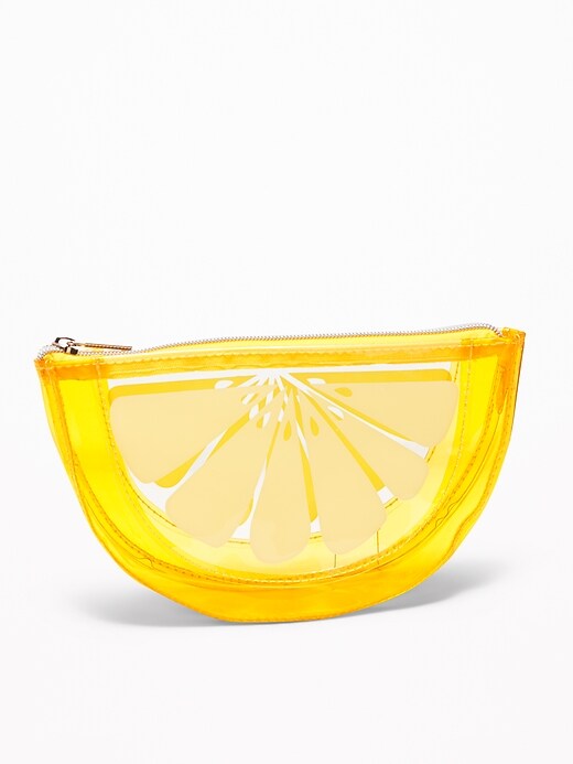 View large product image 1 of 1. Fruit-Shaped Cosmetics Case