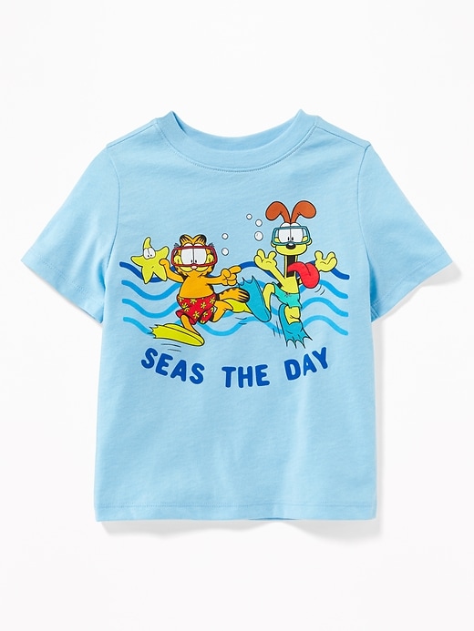 View large product image 1 of 2. Garfield&#153 "Seas the Day" Tee for Toddlers