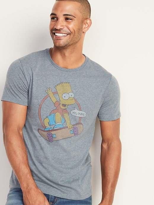 Image number 1 showing, The Simpsons&#153 Bart "Yo, Dude!" Tee