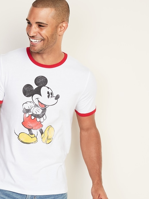 Image number 1 showing, Disney&#169 Mickey Mouse Ringer Tee