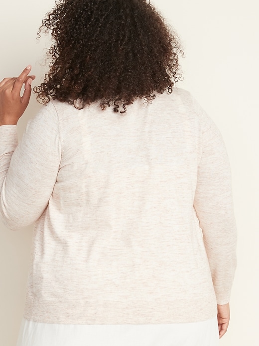 Image number 2 showing, Plus-Size Short Open-Front Sweater