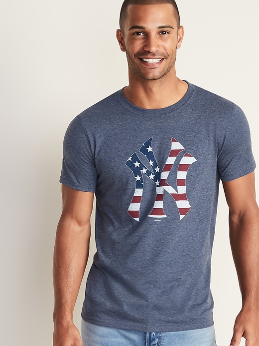 View large product image 1 of 1. MLB&#174 Americana Team-Graphic Tee for Men