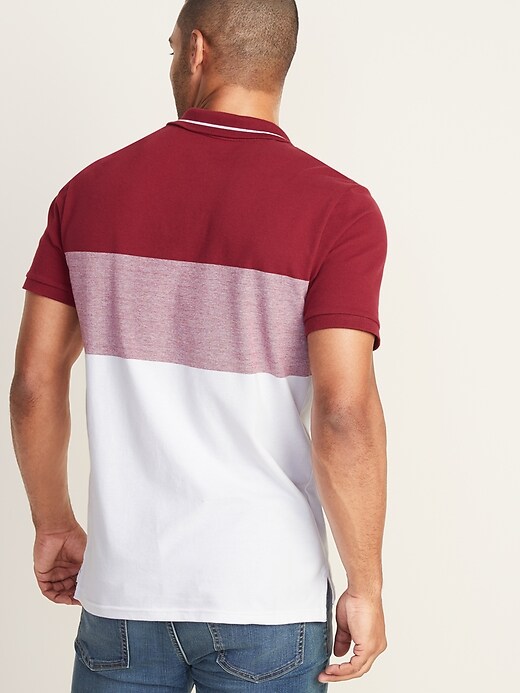Image number 2 showing, Moisture-Wicking Color-Block Pro Polo