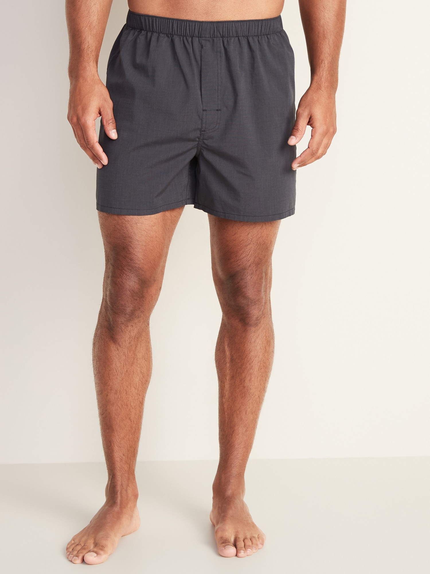 Soft-Washed Printed Boxer Shorts for Men