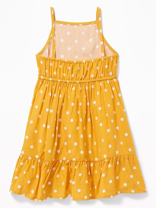 View large product image 2 of 3. Tiered-Hem Fit & Flare Cami Dress for Toddler Girls