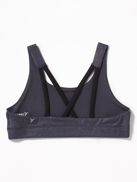 View large product image 1 of 2. Go-Dry Strappy Sports Bra for Girls
