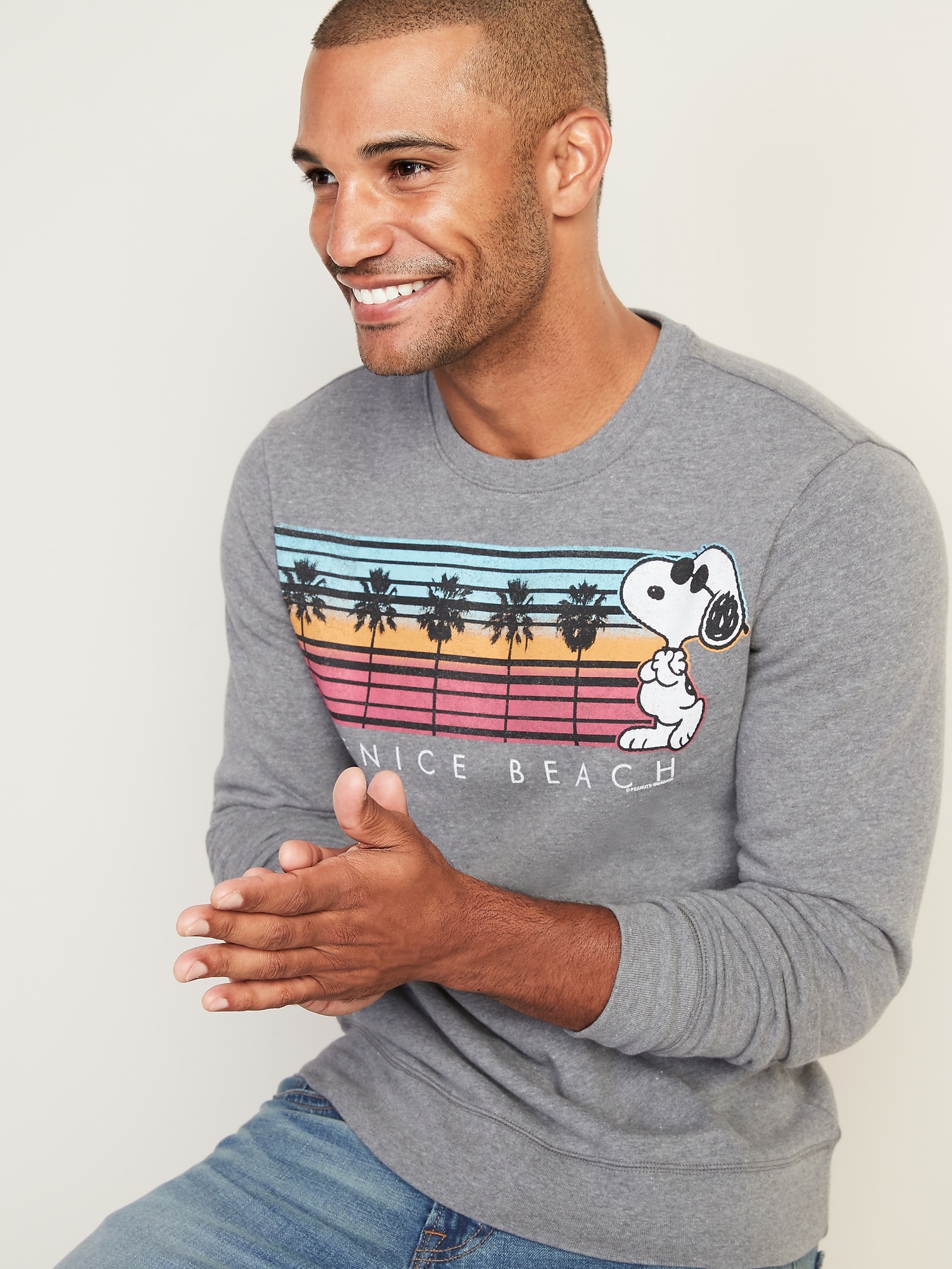 Peanuts™ Snoopy Venice Beach Sweatshirt for Men