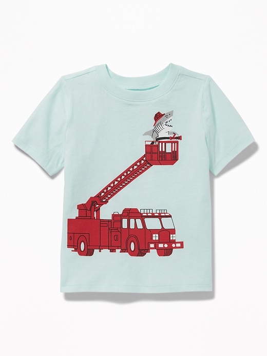 View large product image 1 of 1. Graphic Crew-Neck Tee for Toddler & Baby