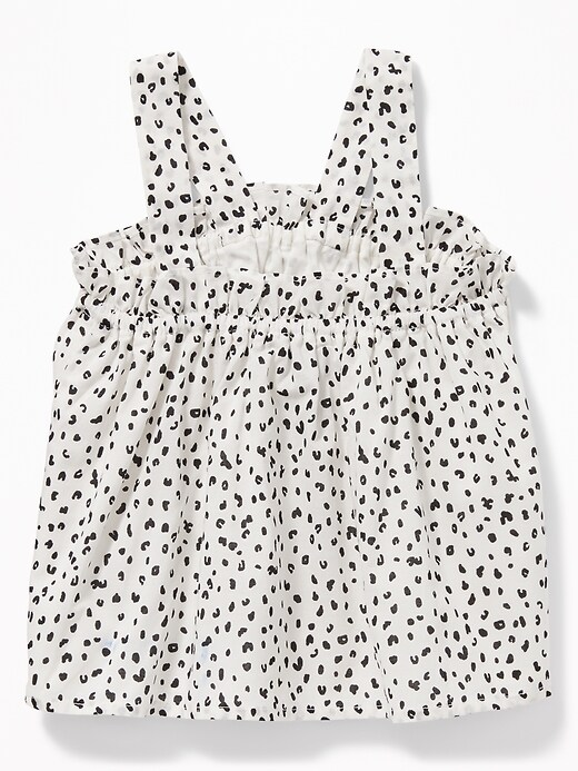 View large product image 2 of 4. Printed Wide-Strap Tank for Toddler Girls