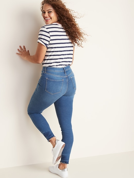 Image number 7 showing, High-Waisted Rockstar Built-In Sculpt Jeans For Women