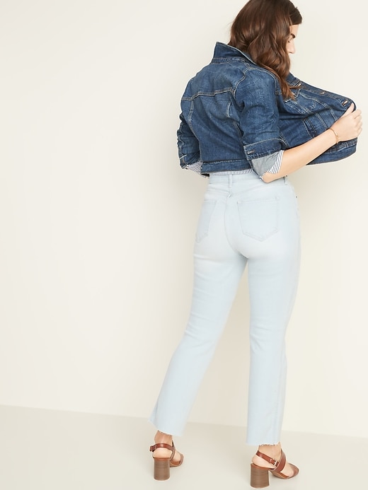Image number 7 showing, High-Waisted Button-Fly Flare Ankle Rockstar Jeans For Women