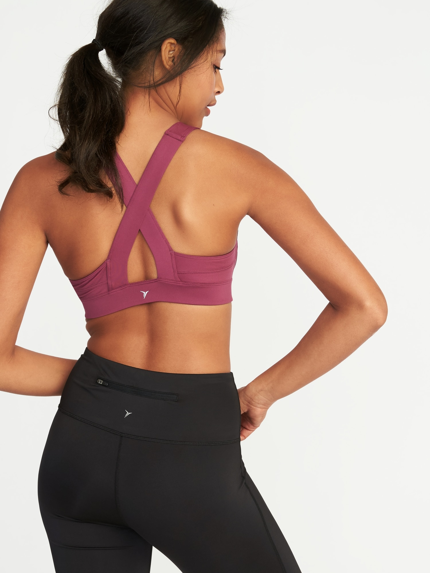 High Support Cross-Back Sports Bra for Women XS-XXL, Old Navy