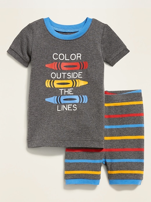 View large product image 1 of 1. "Color Outside The Lines" Sleep Set For Toddler Boys