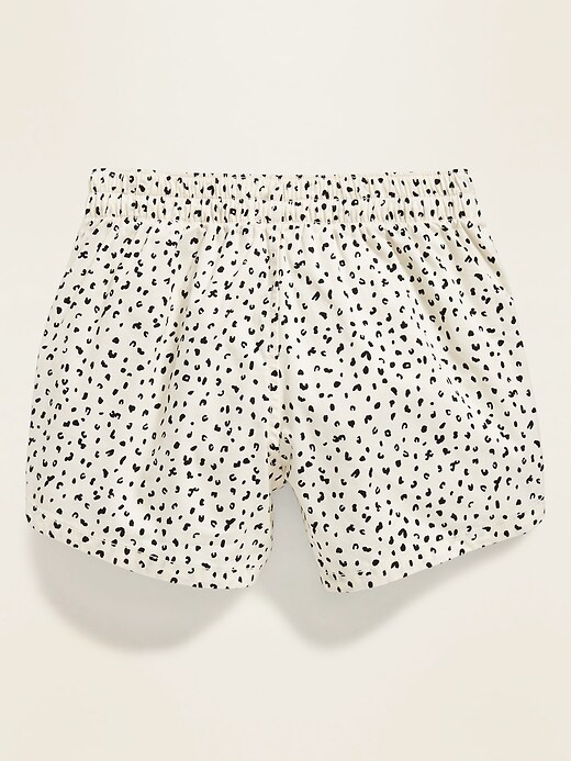 View large product image 2 of 3. Printed Twill Pull-On Shorts For Girls