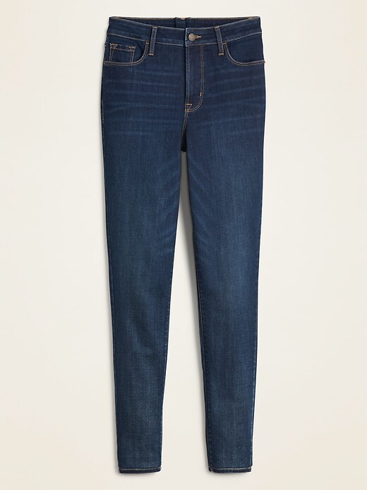 Image number 5 showing, High-Waisted Rockstar Super Skinny Jeans For Women