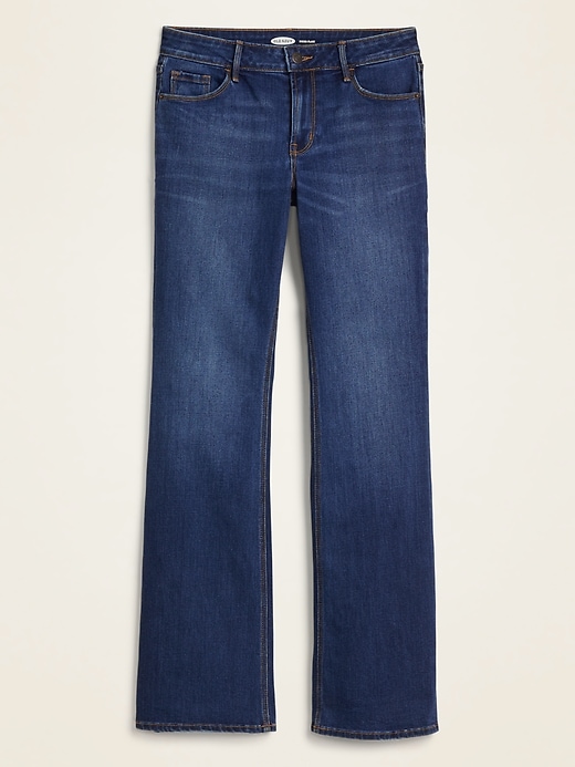 Image number 5 showing, Mid-Rise Micro-Flare Jeans for Women