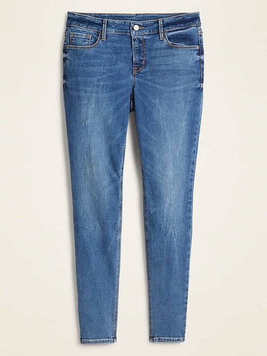 Image number 5 showing, Mid-Rise Built-In Sculpt Rockstar Jeans for Women