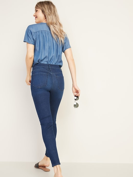 Image number 2 showing, High-Waisted Rockstar Built-In Sculpt Jeans For Women