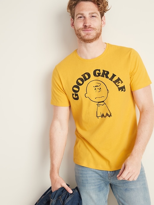 Image number 1 showing, Peanuts&#174 Charlie Brown "Good Grief" Tee