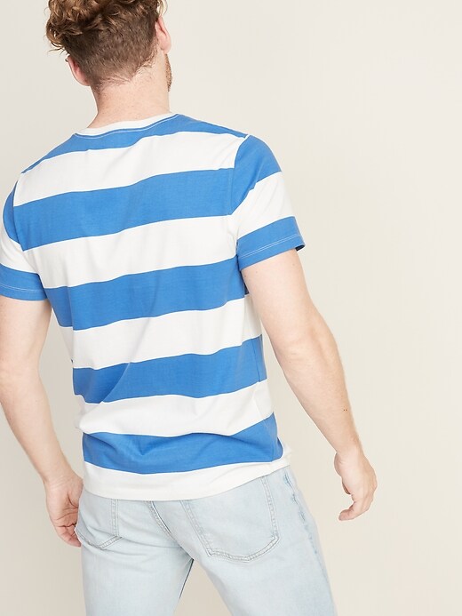 Image number 2 showing, Soft-Washed Bold-Stripe Tee