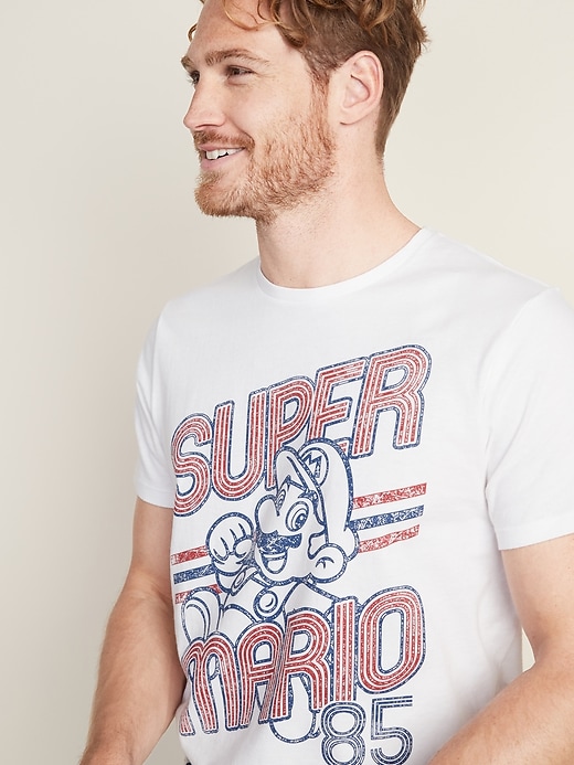 Image number 4 showing, Super Mario&#153 Vintage-Style Graphic Tee